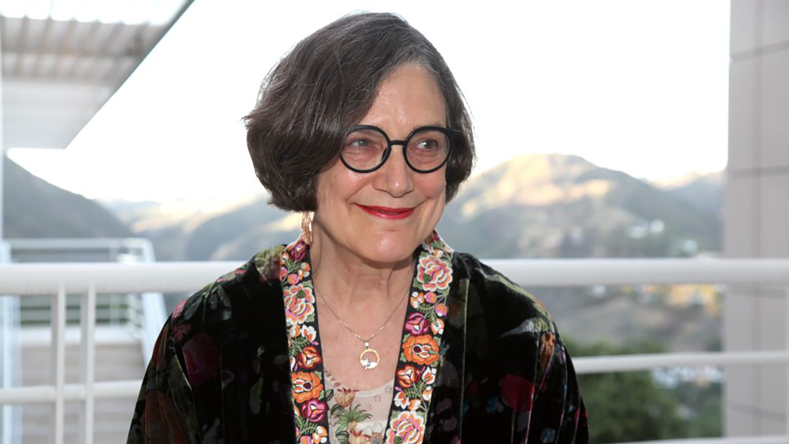 Color portait of Ingrid Rowland