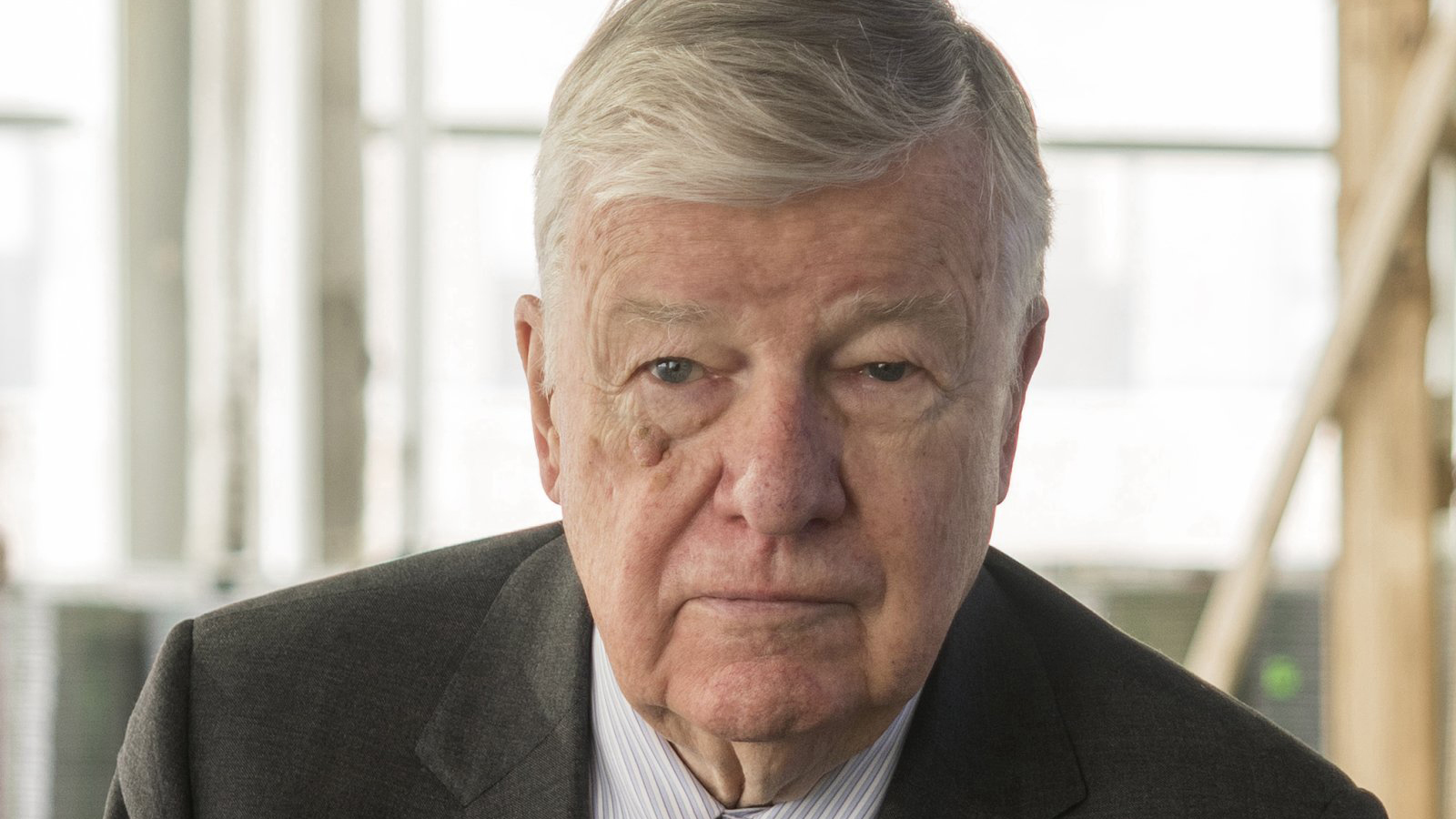 Color portrait of the head and shoulders of Henry Cobb