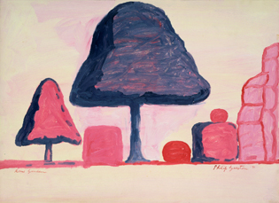 Philip Guston - Rome Garden