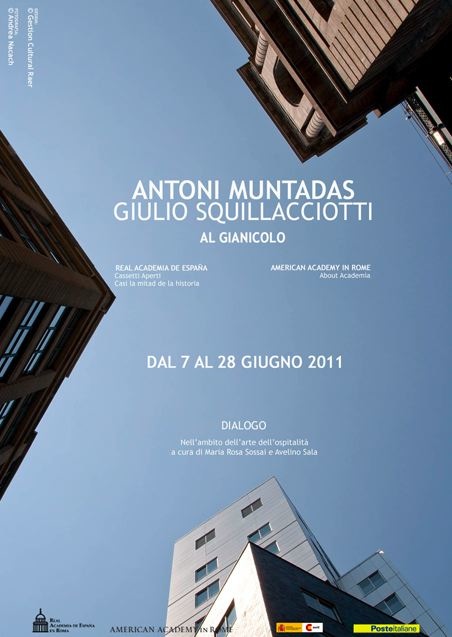 In Rome, American and Spanish Academies Present ‘Dialogue: Two Projects of Antoni Muntadas and Giulio Squillacciotti’