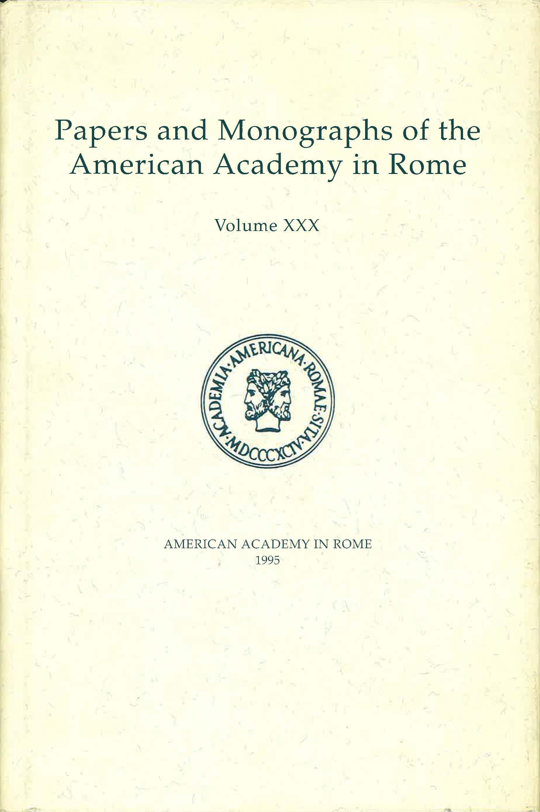 Architectural Terracottas from the Regia - book cover