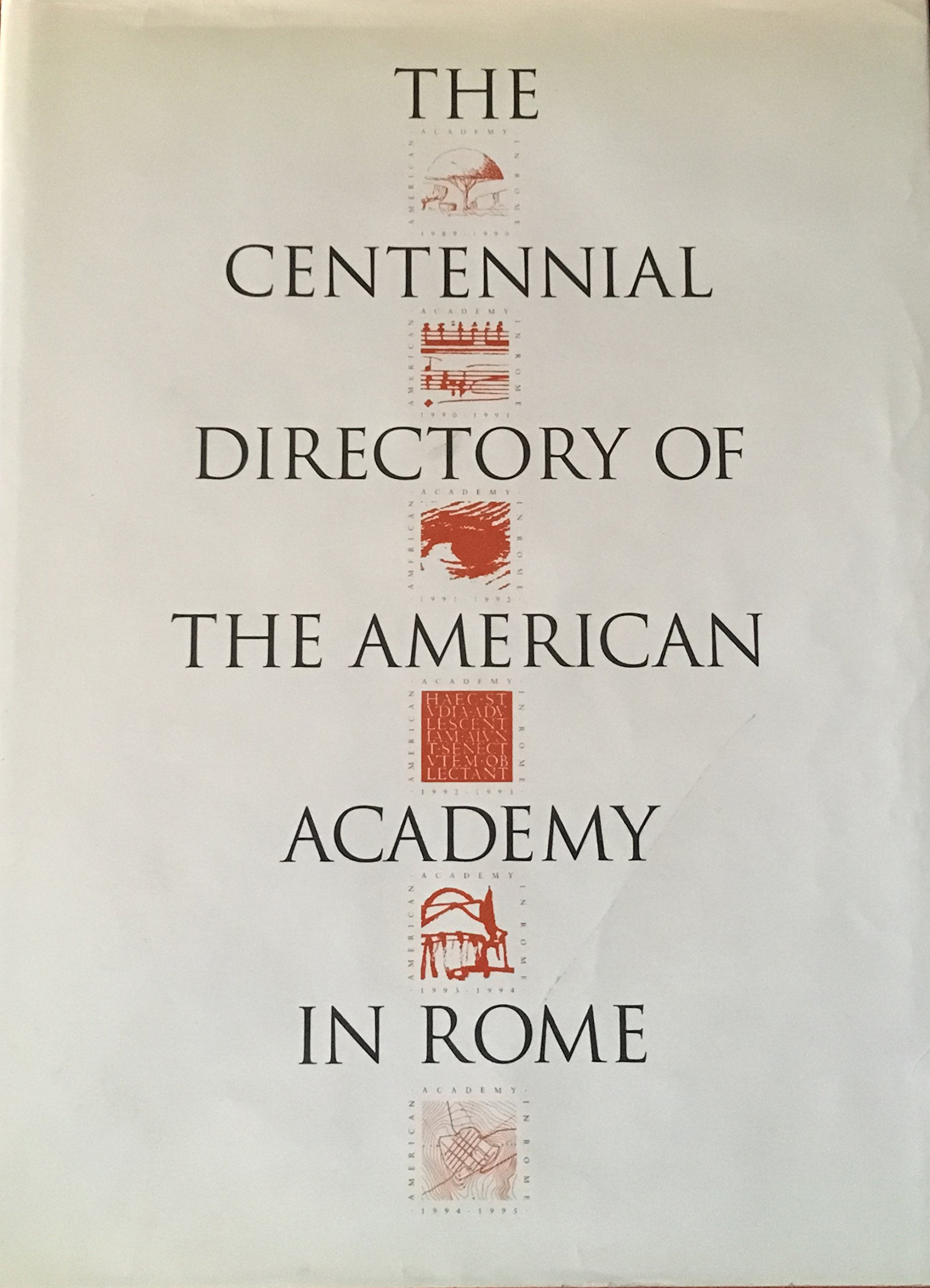 Centennial Directory of the American Academy in Rome