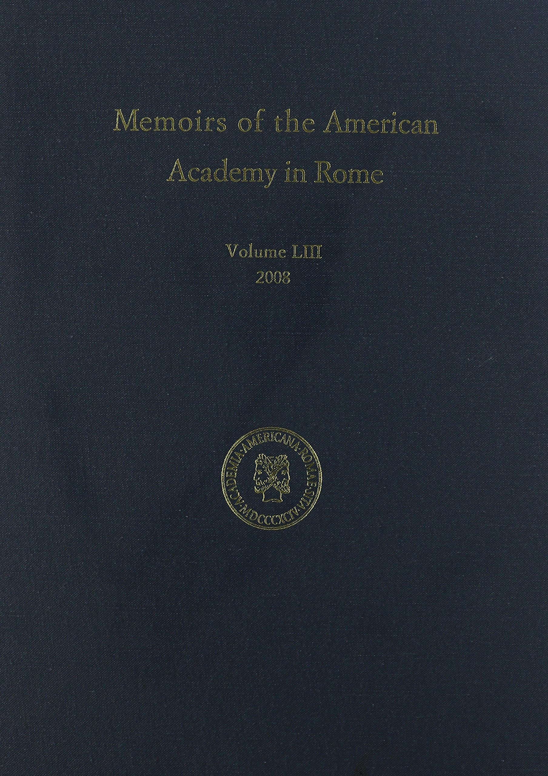 Memoirs Volume 53 - book cover Memoirs Volume 53 - book cover