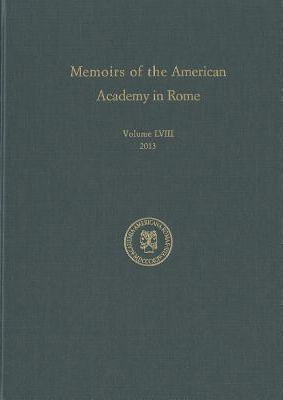 Memoirs volume 58 - book cover Memoirs volume 58 - book cover