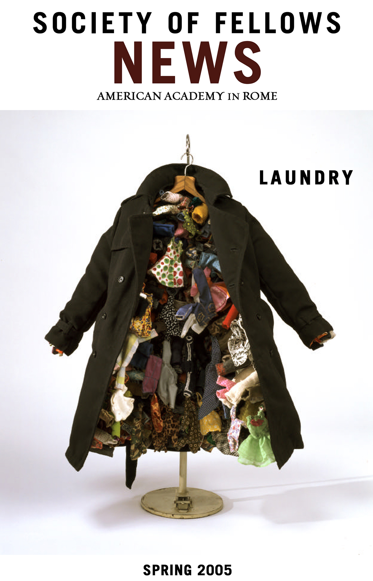 Cover of the Spring 2005 issue of Society of Fellows News