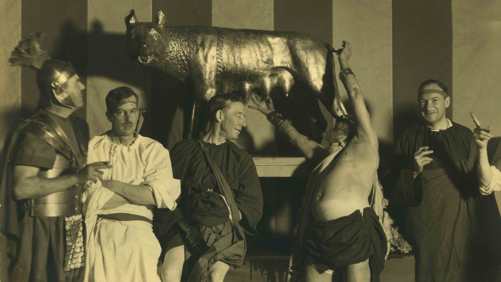 Roman she-wolf at the Century Club
