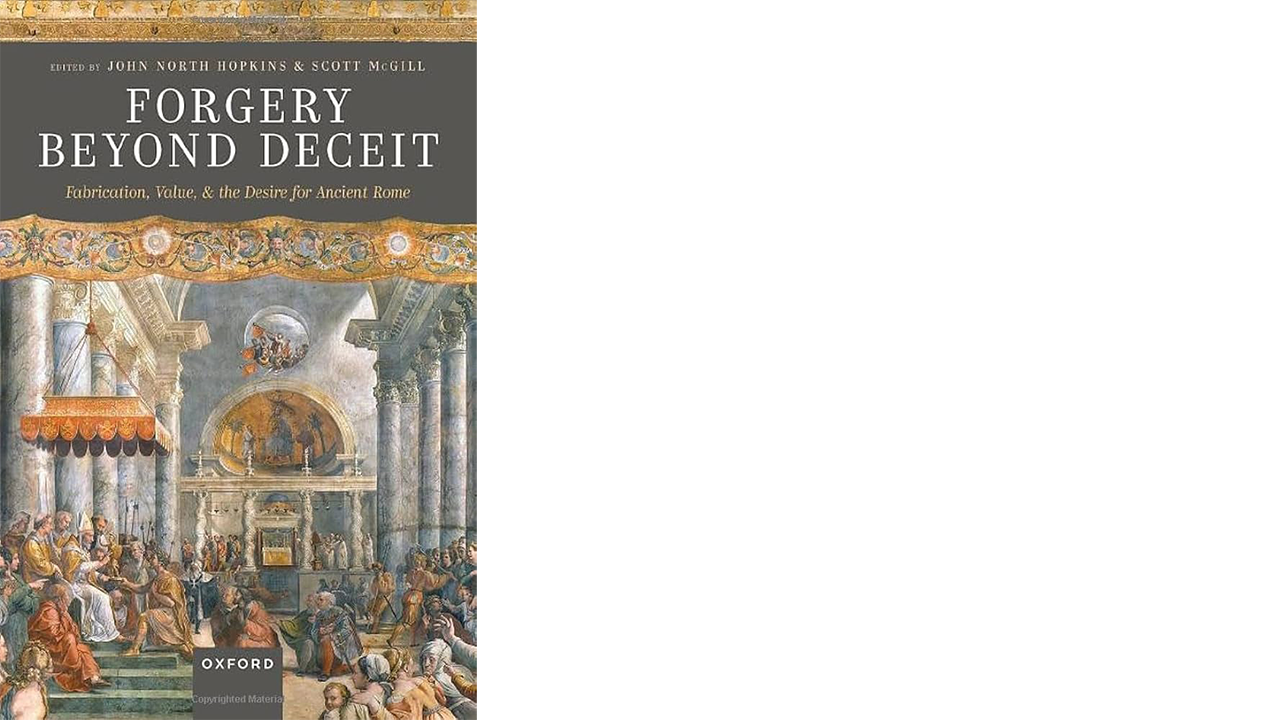 Book Cover, Forgery Beyond Deceit