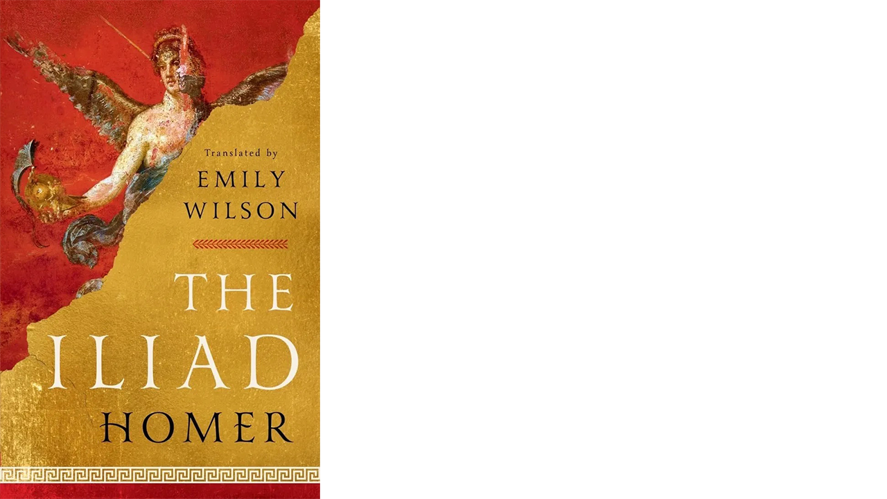 Book Cover, Homer's Iliad